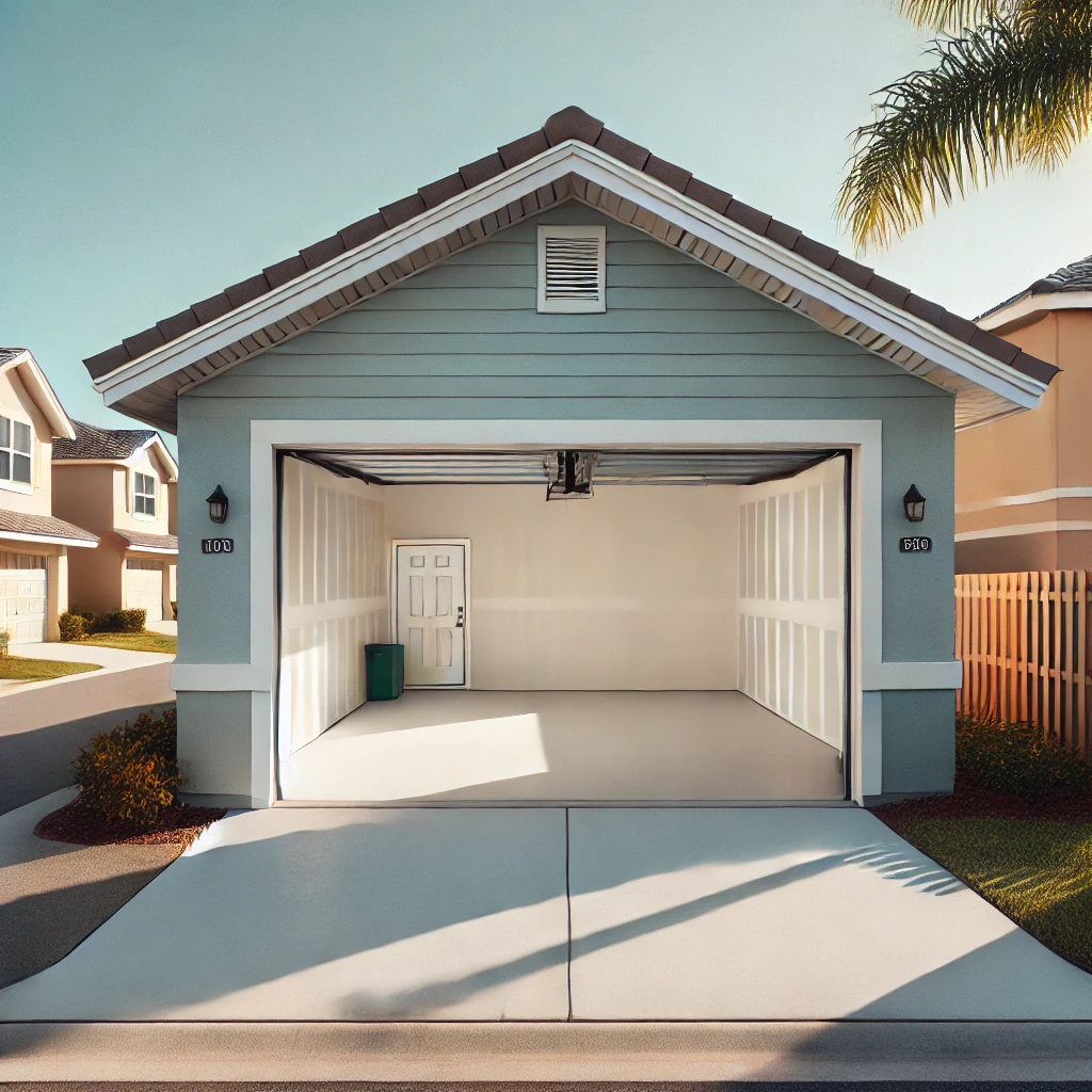 Secure Indoor Garage Space for Parking or Storage – 15×20 ft in Tampa